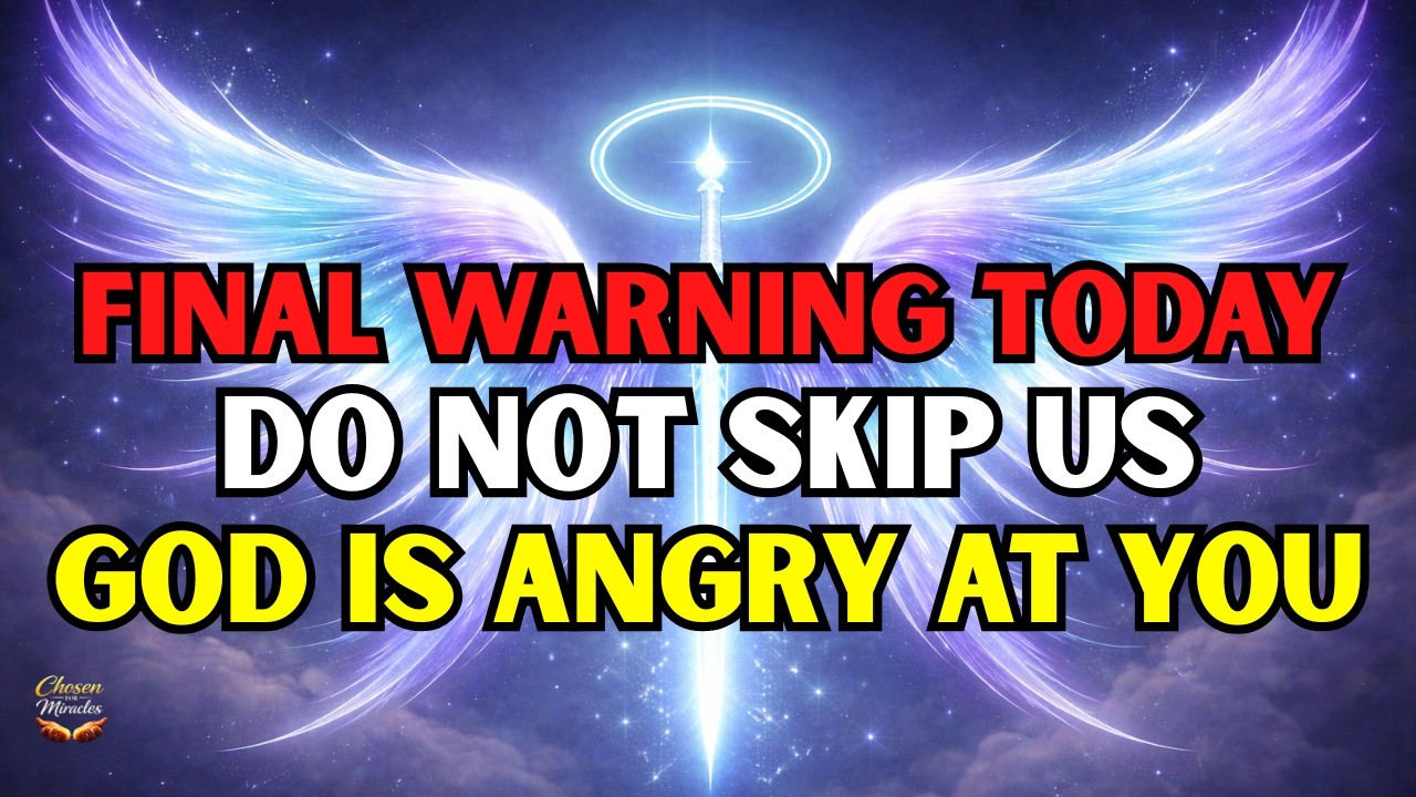 🔴 Chosen Ones: God and Jesus says, if you skip us, you will lose both of us forever⚠️💔