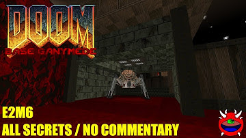 Doom: Base Ganymede - E2M6 - UVMAX No Commentary
