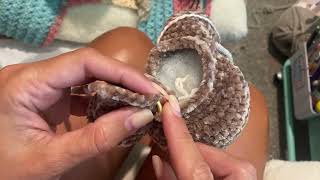 How to Crochet the Arms to the Body - Loops By Emmie Lou
