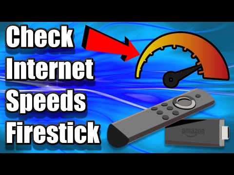 Firestick Speed Test | Check Wifi INTERNET SPEEDS (Easy Method)