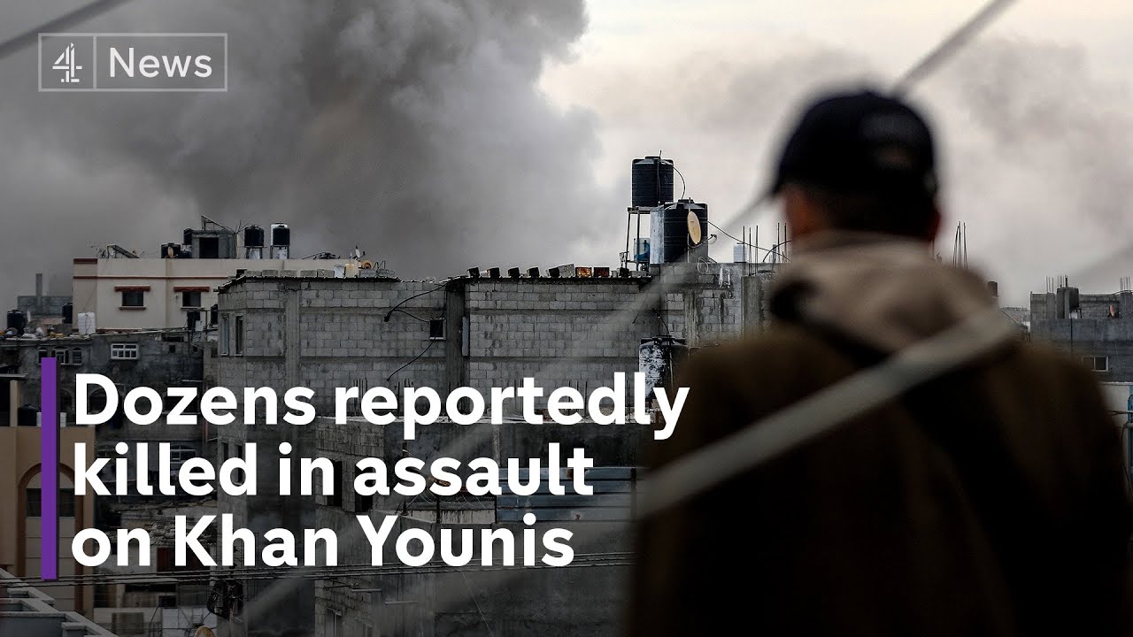 Gaza-Israel: Fighting in Khan Younis as Palestinian authorities say Israeli troops storm hospital