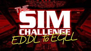 The SIM Challenge - EDDL to EGLL (Düsseldorf Airport to Heathrow)