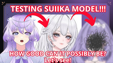 This customizable Vtuber model is amazing??? [Suiika Model]