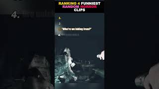 RANKING 4 FUNNIEST RANDOM HORROR CLIPS #gamingclips  #horrorgaming #jumpscare #funny #roblox #shorts