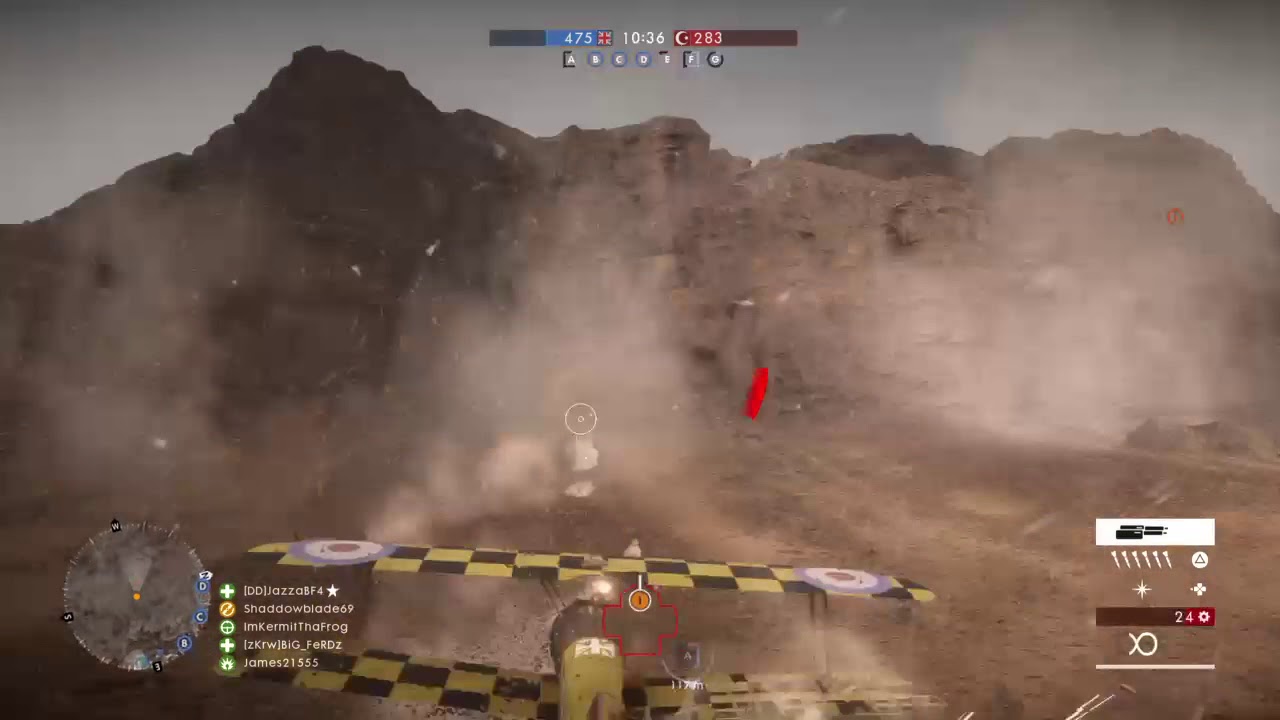 Battlefield 1 : Unpiloted plane takedown