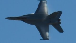 Fa-18 Hornet High Speed Pass