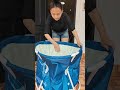 No install foldable bathtub for adults