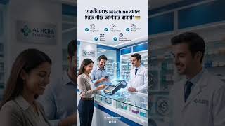 Pos & Bangla QR payment available at Al Hera pharmacy