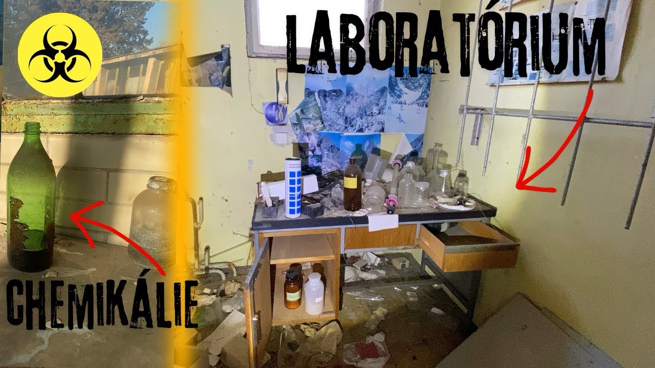 Opustený výskumný ústav Mevak💊NAŠLI SME CHEMIKÁLIE🧪🔬URBEX