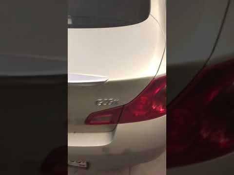 Infiniti G35x снять