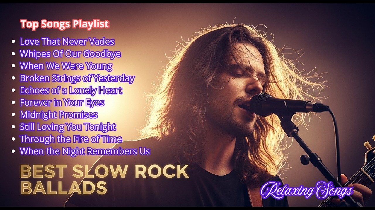 Greatest Rock Love Songs Ever | 70s & 80s Emotional Hits