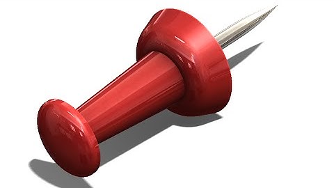 fast109 SolidWorks Tutorial 109 Drawing pin