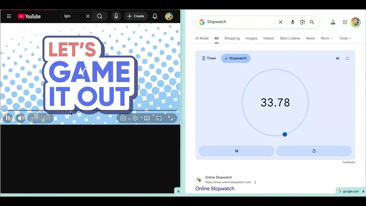 Let's Game It Out Speedrun (Grace%)