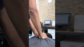 Spinal tension in the middle? Clear it with a single adjustment.