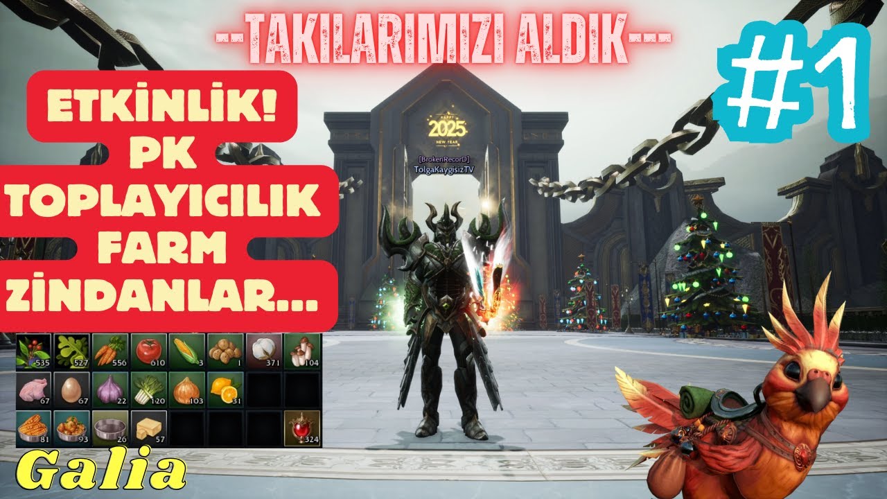 İTEM DİZME SERİSİ - BÖLÜM 1- GALİA- RİSE ONLİNE WORLD