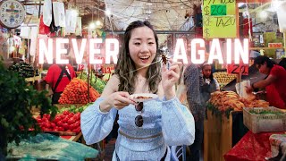 Insect Eating In Mexico City, Mercado de San Juan