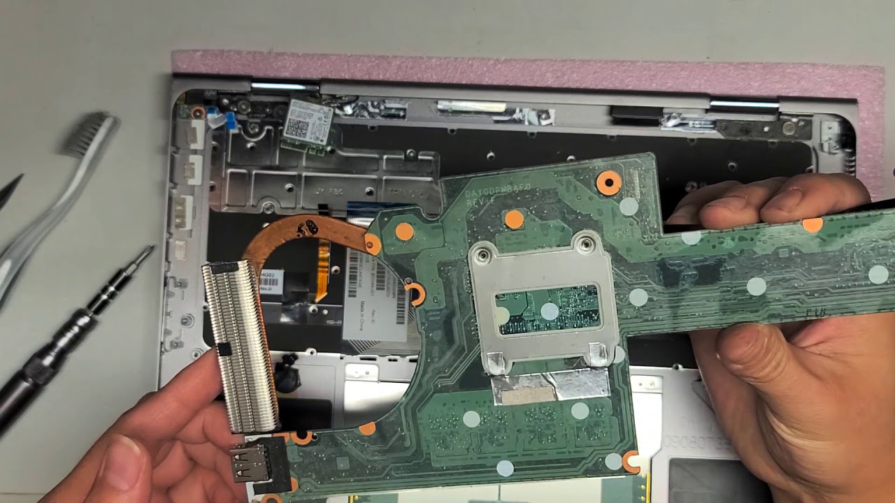 HP Spectre x360 13ty000 Disassembly SSD Hard Drive Upgrade Repair