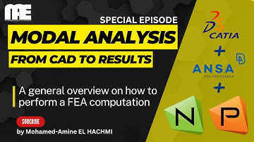 MAELHACHMI | How to make modal Analysis using CATIA V5 / ANSA-mETA / MSC NASTRAN-PATRAN