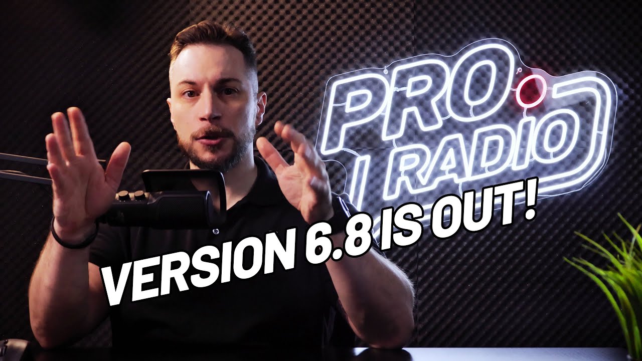 🎙 Pro Radio TAKES ON V. 6.8! New features to BOOST ENGAGEMENT of your RADIO!  