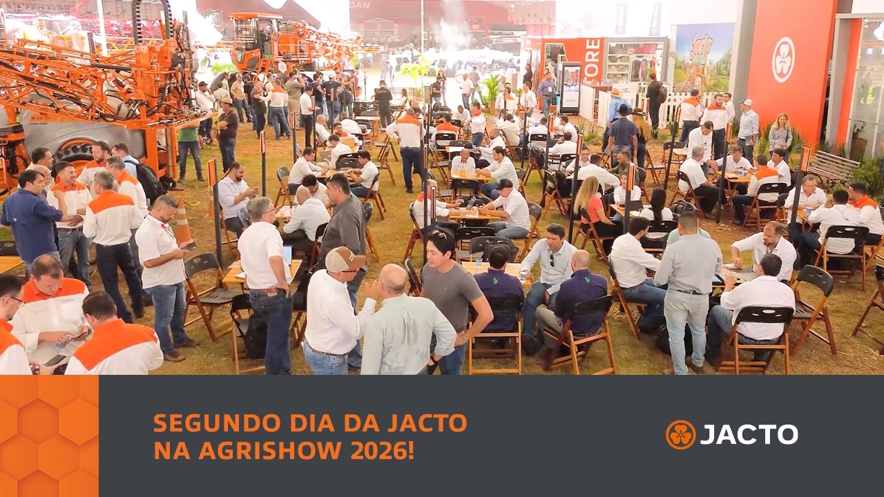Agrishow 2026 Veja todos os momentos da Jacto no segundo dia da Agrishow!
