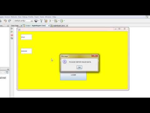 Login Form Java