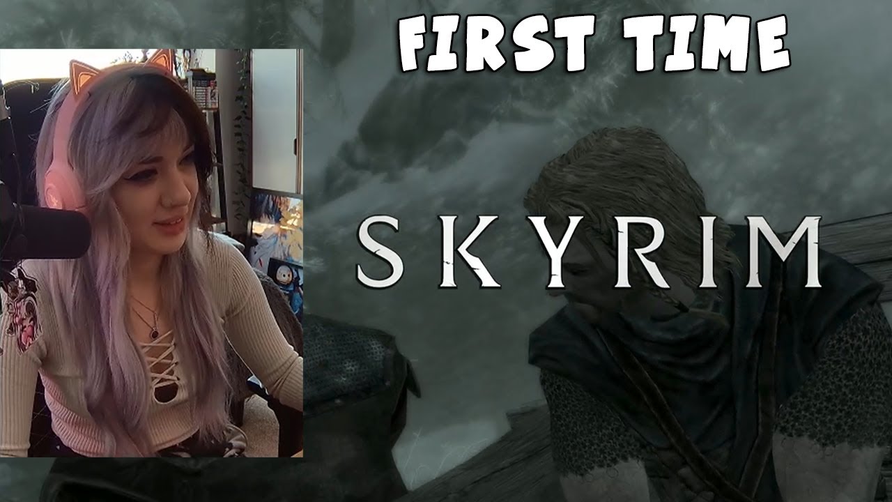 Playing Skyrim for the first time - YouTube