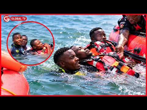 CHEKI WATU WAKIOKOLEWA KWENYE MAJI - ZOEZI LA UTAYARI KUELEKEA MVUA KUBWA ZA EL NINO