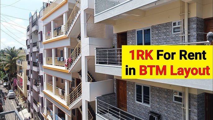 Fully Furnished Couple Friendly 1RK Flat in BTM Layout