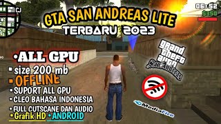 CARA DOWNLOAD GTA SA LITE ORIGINAL FULL CLEO DAN CHEAT ANDROID TERBARU 2023