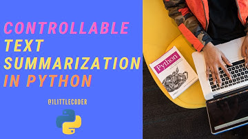 Controllable Text Summarization in Python based on CtrlSum | Applied NLP in Python
