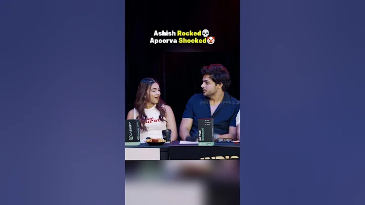 Ashish rocked apoorva shocked ☠️ | samay Raina #indiasgotlatent #funny #dark #comedy #shorts #rock