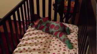 Pretty baby waking up