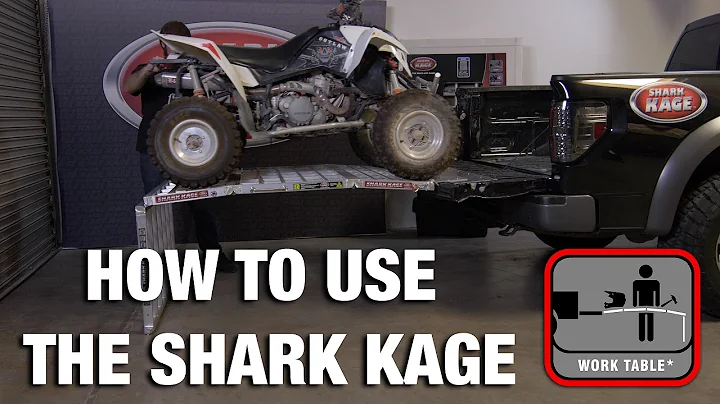 Work Table Mode - How To Use the Shark Kage Motorcycle Loading Ramp
