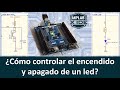 💡 Control del Apagado y Encendido de un Led con un Pulsador, usando el ATmega328PB Xplained Mini