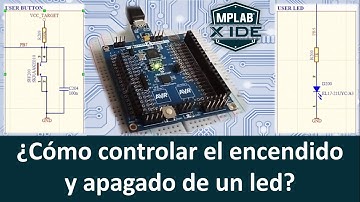 💡 Control del Apagado y Encendido de un Led con un Pulsador, usando el ATmega328PB Xplained Mini