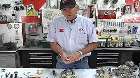 WEBER CARBURETOR  jet gauges 720 mp4