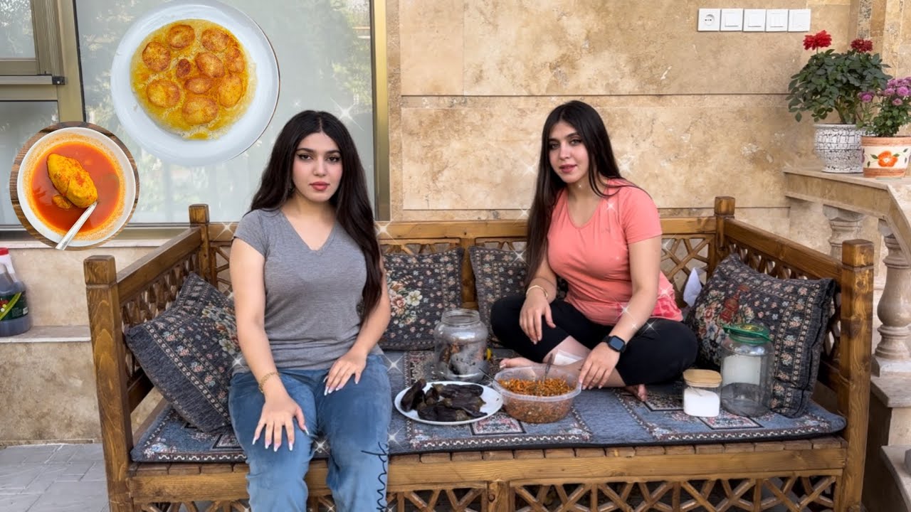 Girls’ Daily Life in Nature | The Season of Pickling & Cooking Rice and Chicken