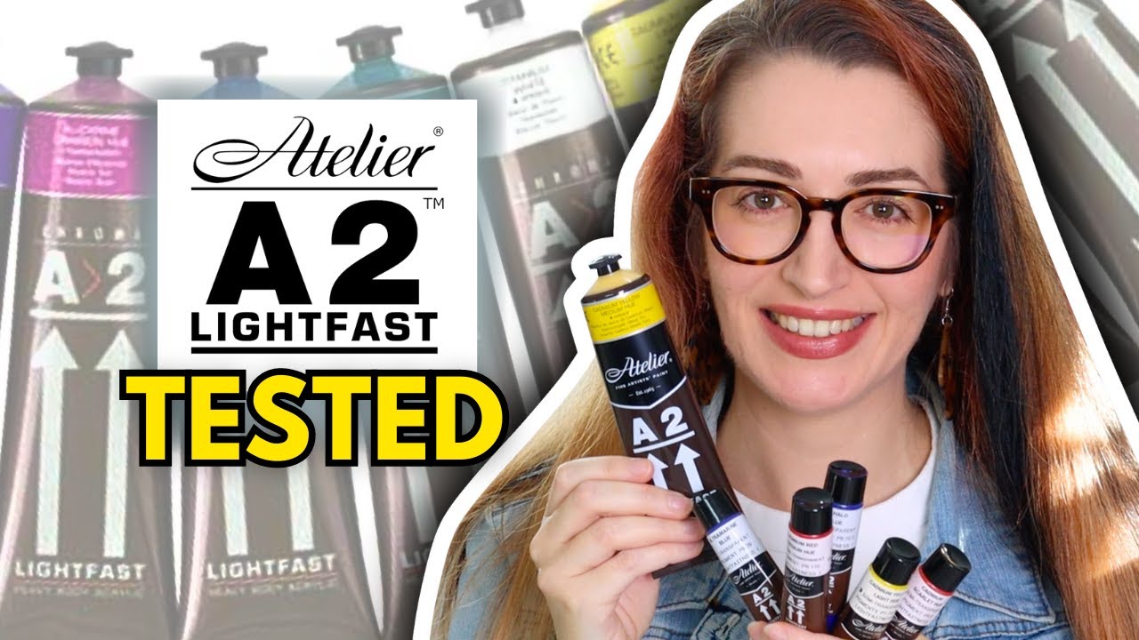 TESTED Chroma Atelier A2 Acrylic Paint (Is It Worth It?) YouTube