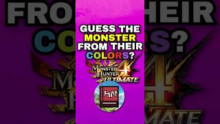 Guess The Monster From Their Colors
