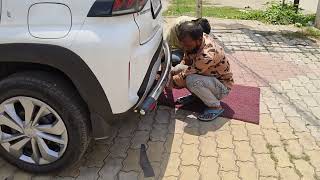 FRONX  installing rear bumper guard in my Fronx......