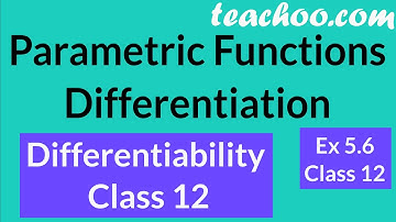 Differentiation of Functions in Parametric Form (Exercise 5.6) - #10 - Chapter  5 Class 12 Maths
