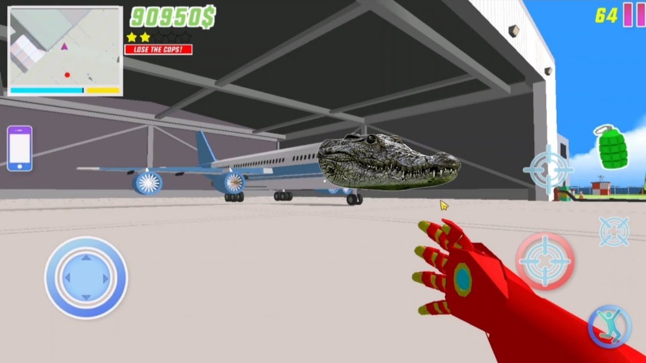 IronMan Dude Menangkap Bombardino Crocodilo 🤣