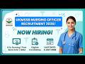 UKMSSB Nursing Officer Recruitment 2026 | 196 Vacancies | Apply Now!