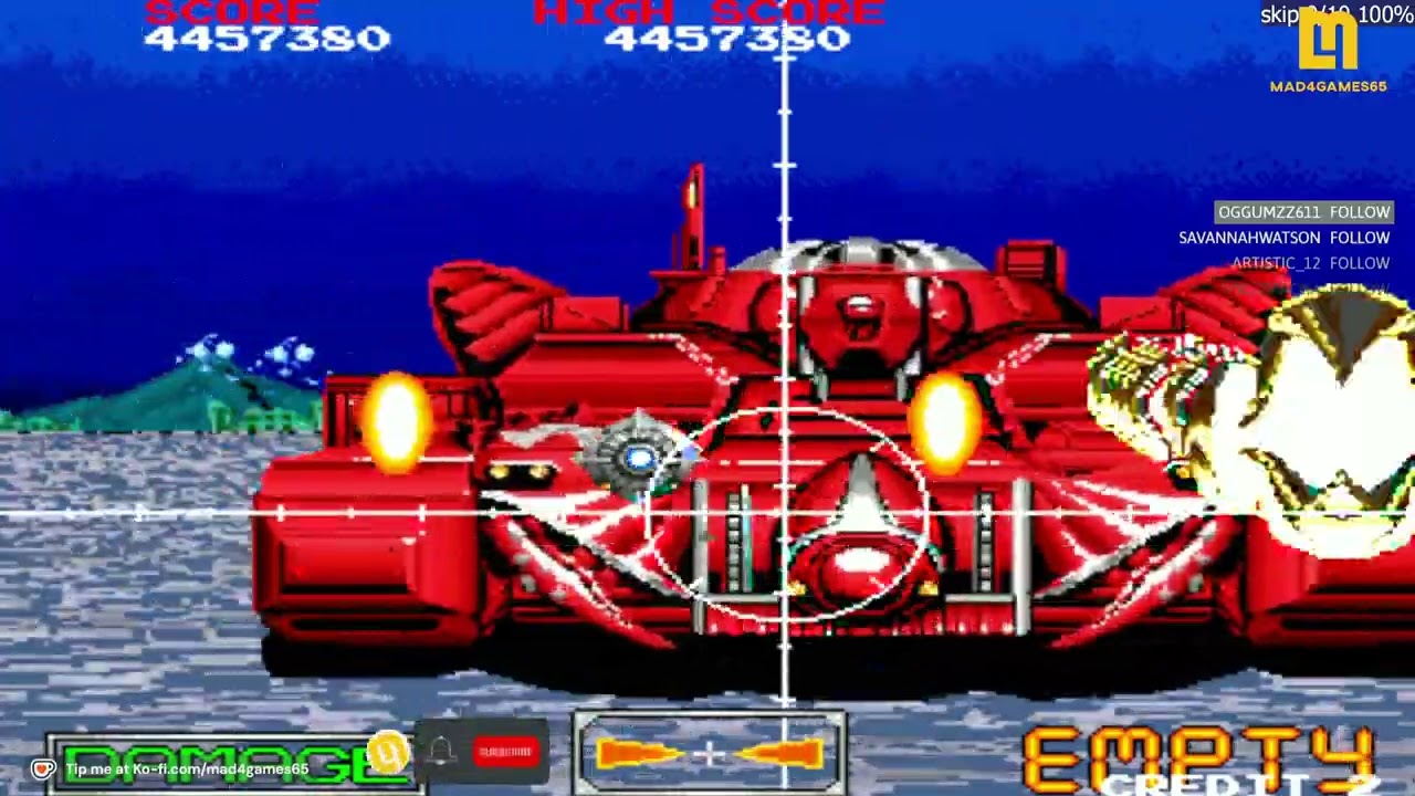 Retro Arcade Gaming - Battle Shark