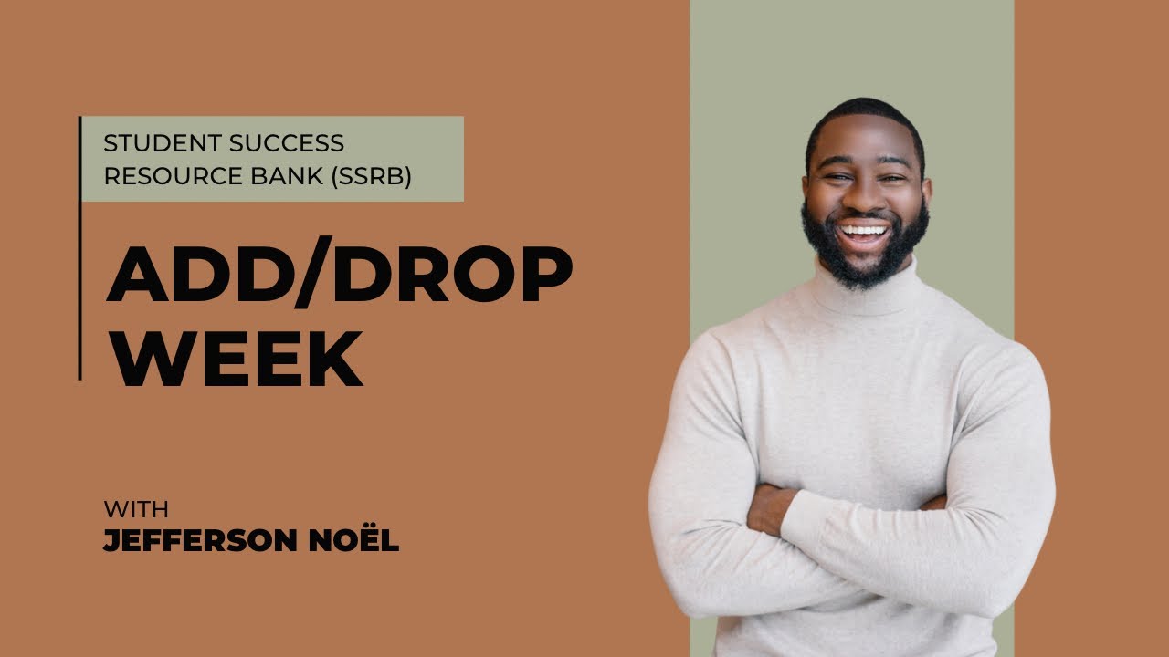 Add/Drop Week Explained: How to Fix Your Class Schedule Without Stress ...