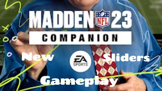 Madden 23 new patch sliders gameplay