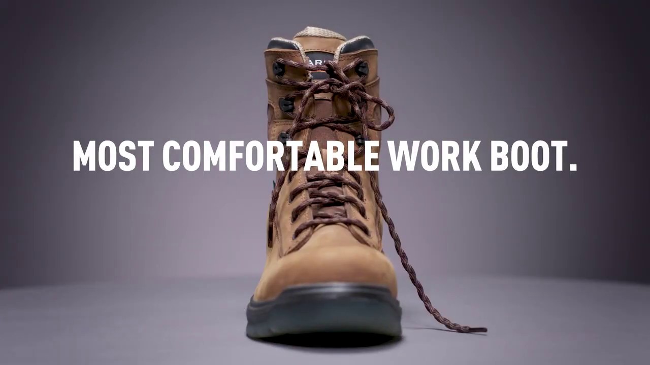 most comfortable ariat work boots