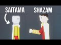 Saitama vs Shazam [Zebra Gaming TV] People Playground