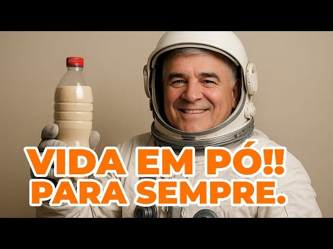 como armazenar COMIDA DE ASTRONAUTA !! para sempre!! SUPER FÁCIL.