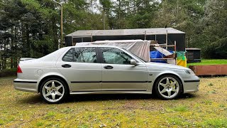 Saab 9-5 Aero Startup & Light Revs